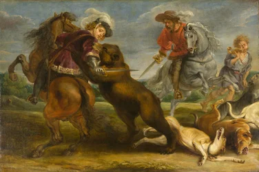 La Caza del Oso, 1639-1640